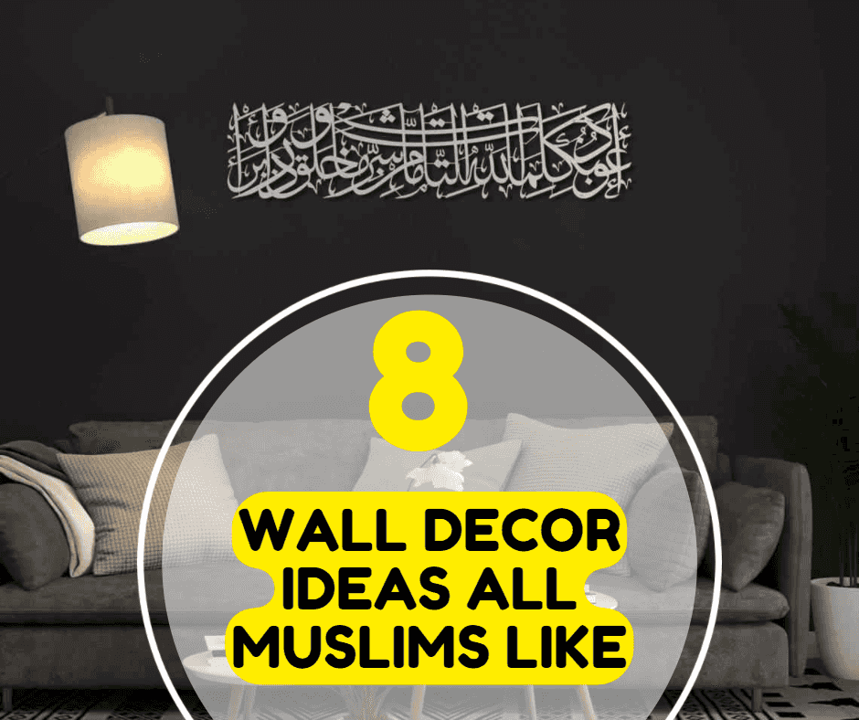 8 Islamic Wall Decor Gift Ideas All Muslims Like - Islamic Wall Art Store
