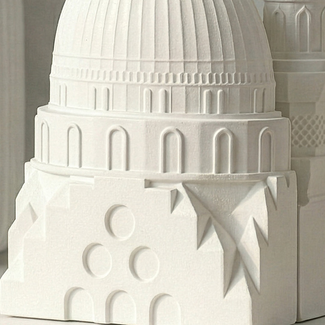 Kaaba, Al-Aqsa, Al-Nabawi Set of 3 Masjids - Stone Islamic Table Decor