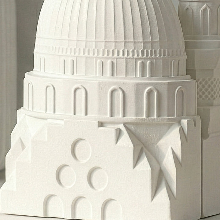 Kaaba, Al-Aqsa, Al-Nabawi Set of 3 Masjids - Stone Islamic Table Decor