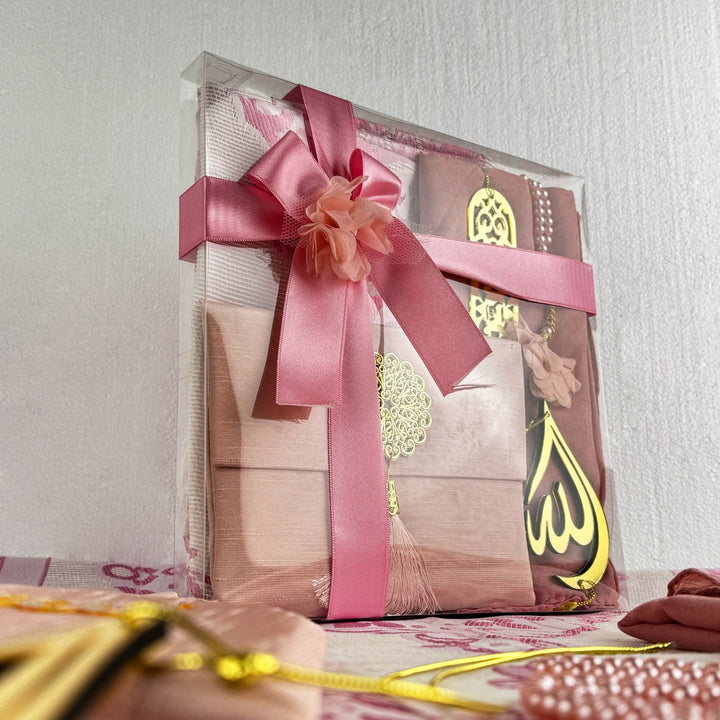 compact-rose-colored-travel-prayer-mat-muslim-gift-islamic-gifts-sejadah-prayer-rug-accessories-set-islamicwallartstore