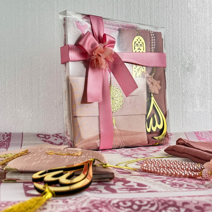 elegant-rose-colored-travel-prayer-mat-for-muslims-sejadah-prayer-rug-and-accessories-gift-idea-islamicwallartstore