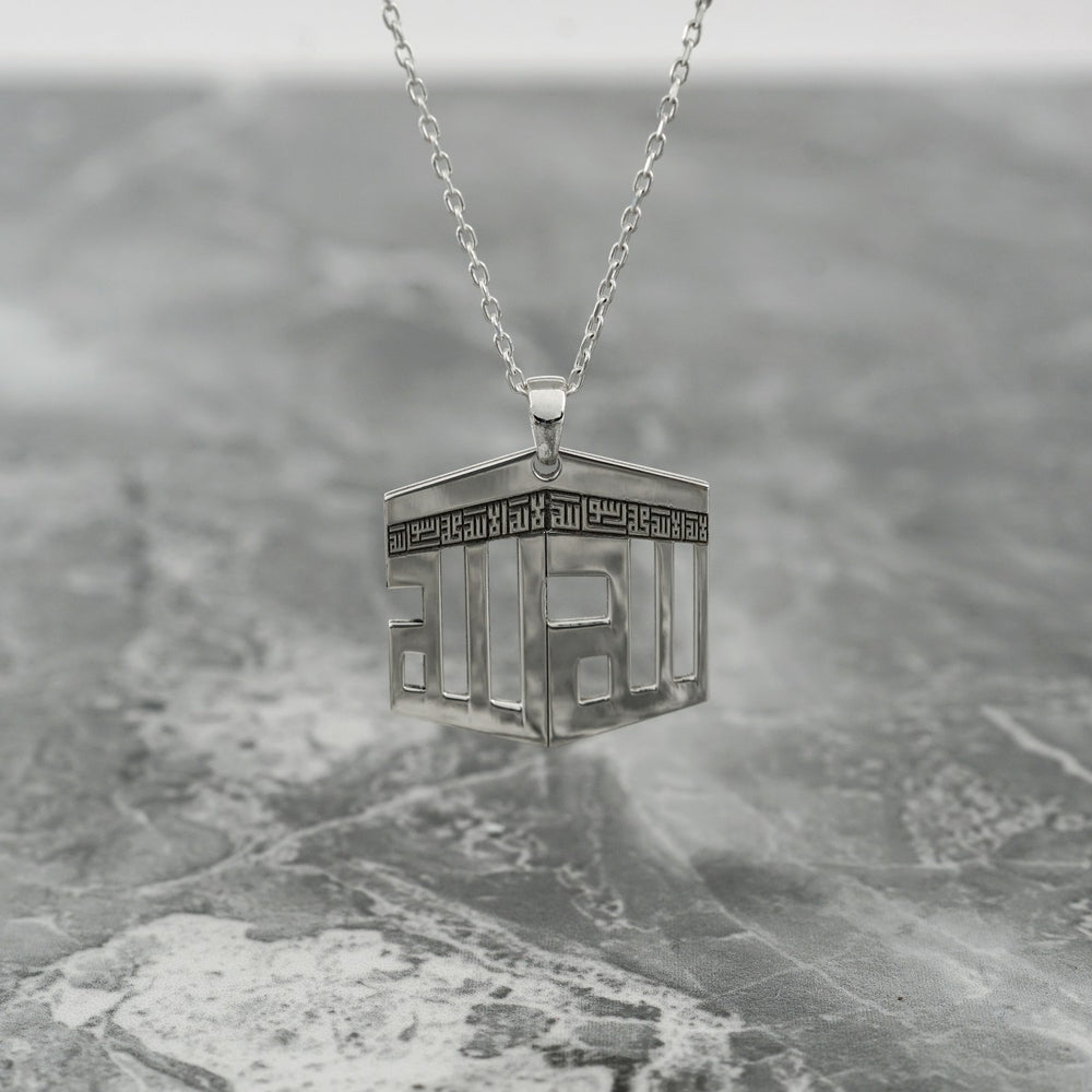 islamic-jewelry-3d-kaaba-necklace-muslim-925-silver-elegant-islamicwallartstore