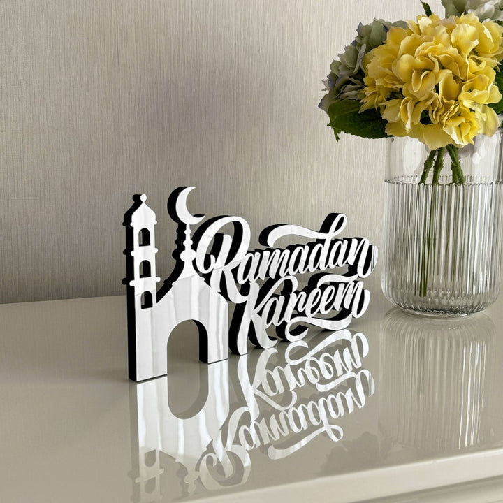 unique-silver-minaret-ramadan-kareem-english-tabletop-islamic-decor-ideal-eid-gift-islamicwallartstore