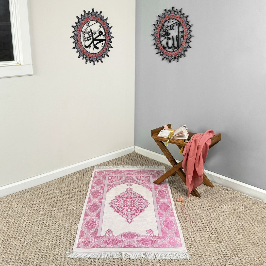 portable-travel-prayer-mat-ideal-muslim-gift-islamic-gifts-sejadah-prayer-rug-and-accessories-set-rose-colored-islamicwallartstore
