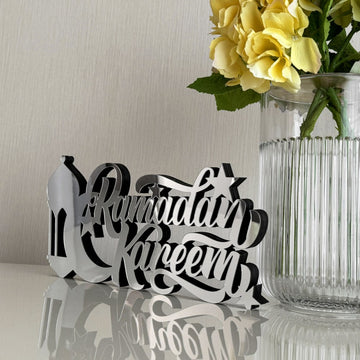 silver-colored-ramadan-kareem-wooden-islamic-art-english-calligraphy-table-decor-islamicwallartstore