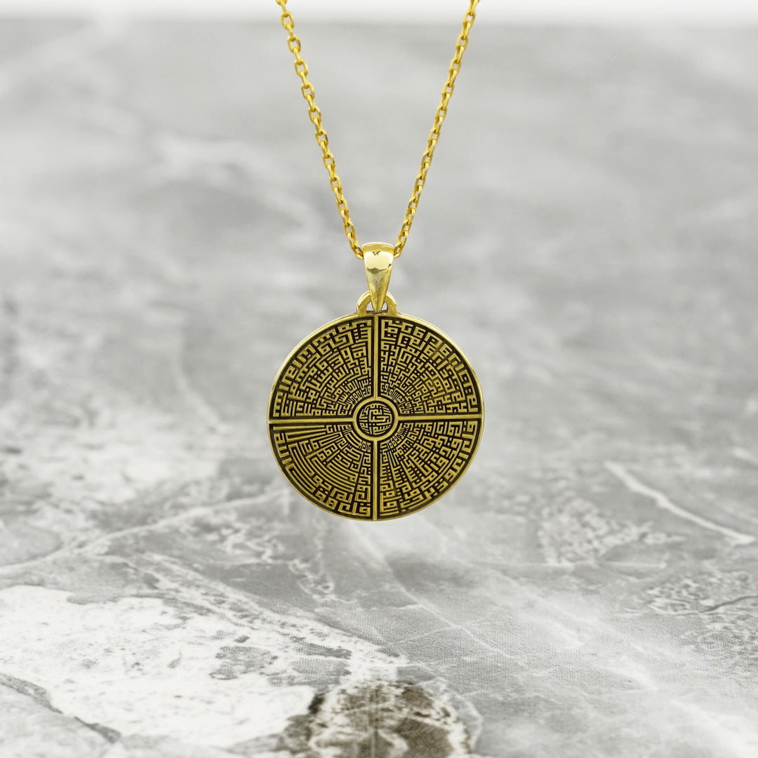 muslim-gift-4-quls-kufiq-18k-gold-pendant-islamic-necklace-925-sterling-silver-islamicwallartstore