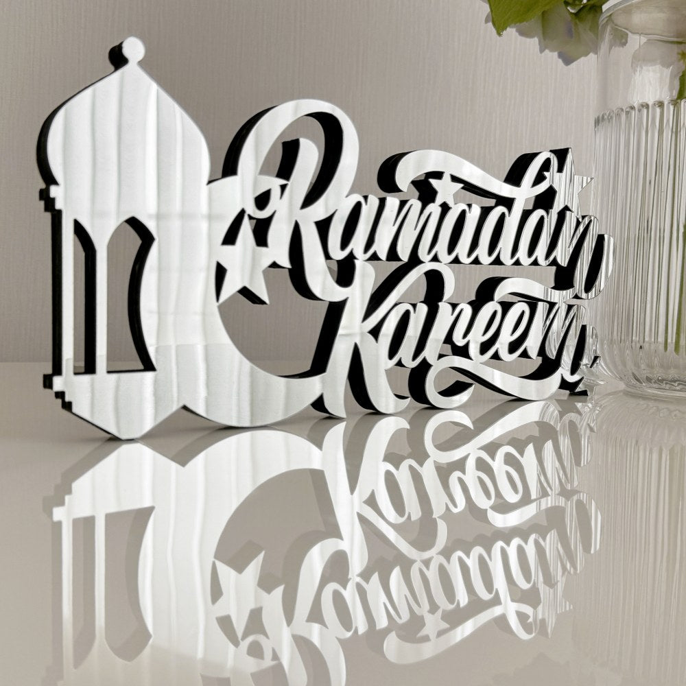english-calligraphy-ramadan-kareem-wooden-decor-silver-colored-islamic-table-art-islamicwallartstore