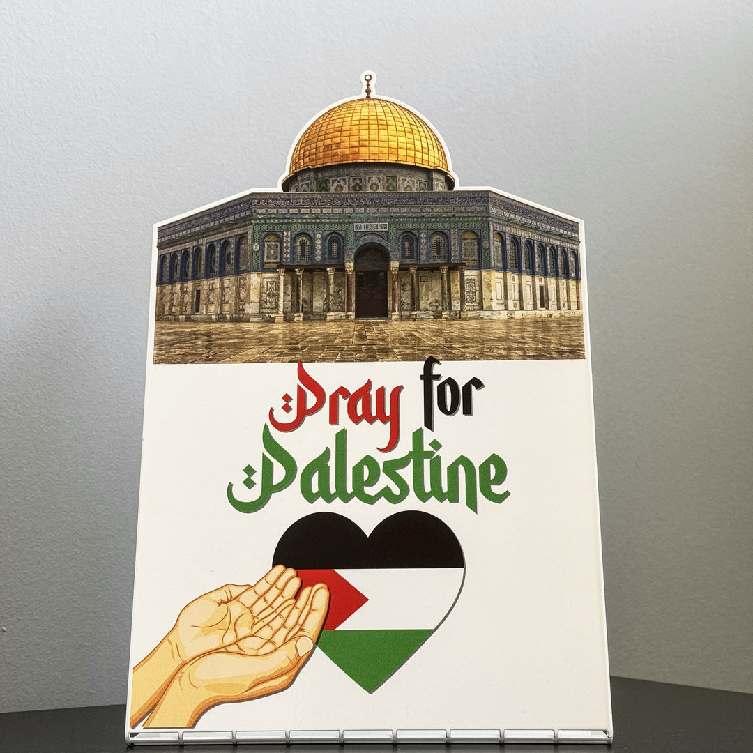 palestine-flag-white-painted-metal-table-top-al-aqsa-mosque-elegant-centerpiece-for-peaceful-interiors-islamicwallartstore