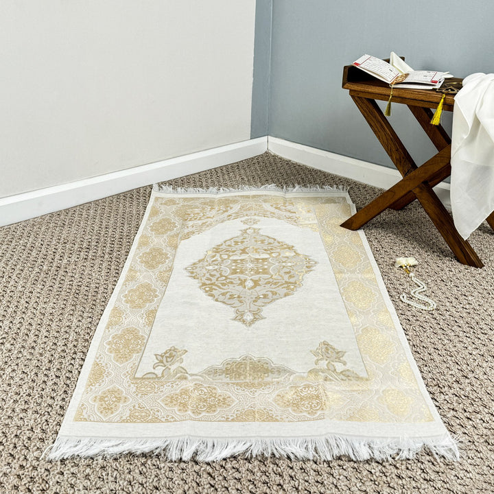 cream-colored-travel-prayer-mat-set-with-accessories-islamic-gift-essentials-islamicwallartstore