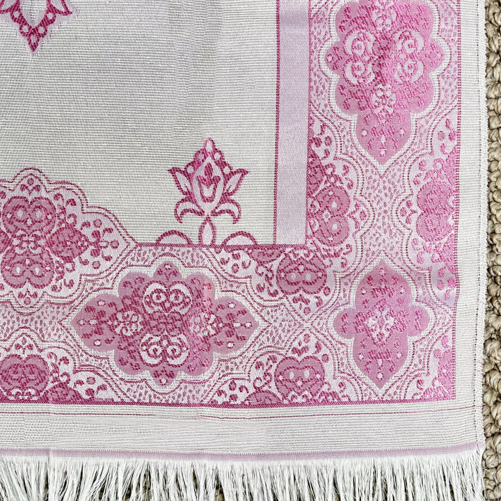 practical-rose-colored-travel-prayer-mat-muslim-gift-sejadah-prayer-rug-and-accessories-set-islamicwallartstore