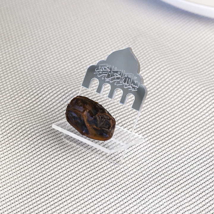 Bismillah Date Holder Ramadan Ornament Iftar & Eid Dinner Table Setting Decor