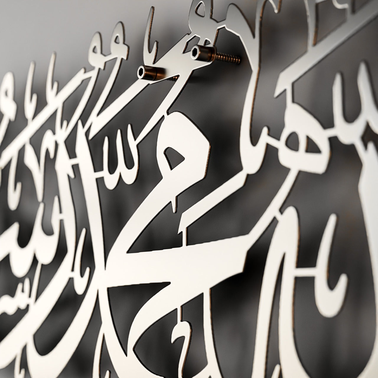 thumbnail image 2 of First Kalima Acrylic Islamic Wall Art – Calligraphy Wall Hanging For Home Decor 2 of 4
