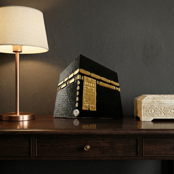 Kaaba, Al-Aqsa, Al-Nabawi Set of 3 Masjids - Stone Islamic Table Decor