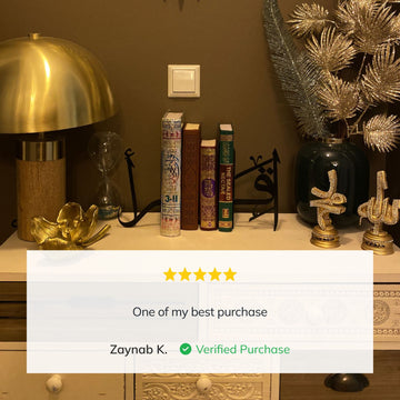 Allah (c.c) and Mohammad (pbuh) Bookend - Islamic Wall Art Store