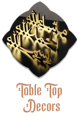 Tabletop Decors Category