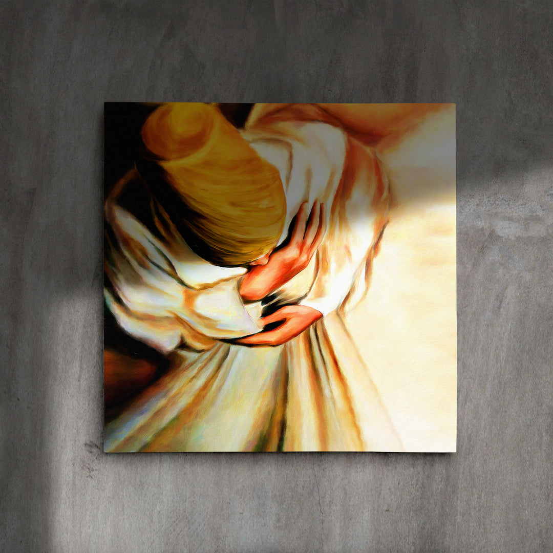 Whirling Dervish - Canvas Printing Islamic Style