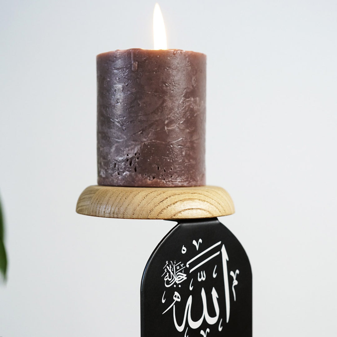 allah-swt-muhammad-pbuh-rashidun-caliphs-islamic-candleholder-table-decor-black-contemporary-islamic-home-decor-islamicwallartstore