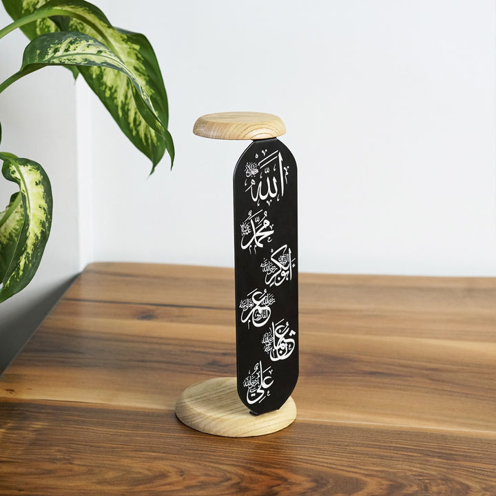 allah-swt-muhammad-pbuh-rashidun-caliphs-islamic-candleholder-table-decor-black-eye-catching-table-decor-islamicwallartstore