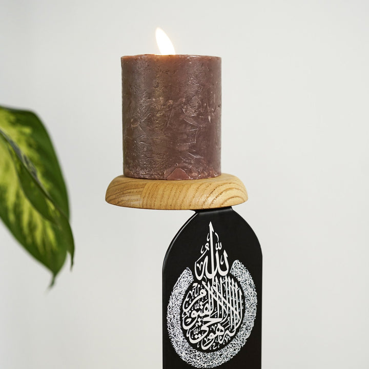 ayatul-kursi-al-falaq-an-nas-islamic-candle-holder-black-elegant-islamic-artistry-islamicwallartstore