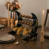 Crescent Moon Tiered Serving Stand – Ramadan Dessert Shelf