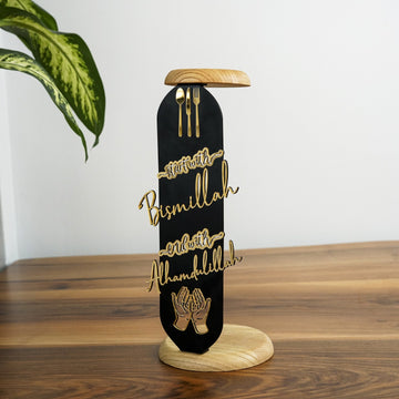 black-islamic-candleholder-bismillah-alhamdulillah-modern-design-islamicwallartstore