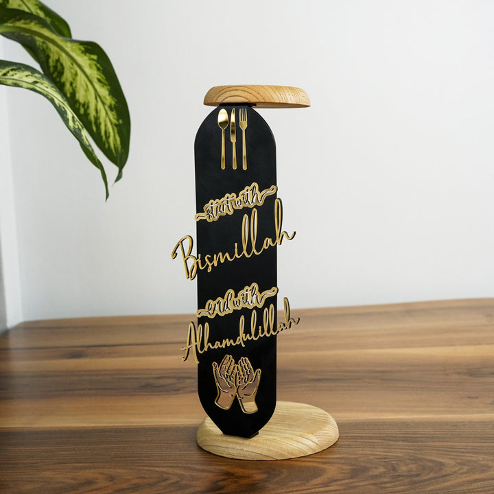 black-islamic-candleholder-bismillah-alhamdulillah-modern-design-islamicwallartstore