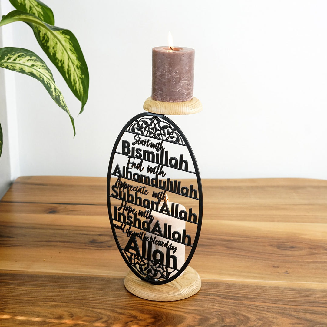 black-islamic-candleholder-modern-islamic-design-dining-table-decor-islamicwallartstore