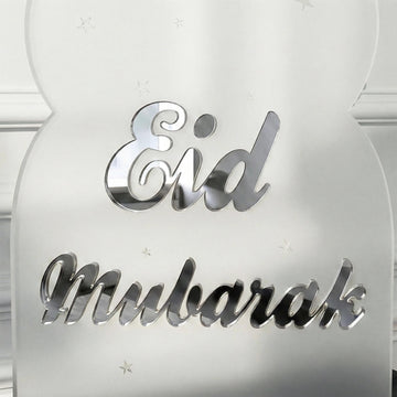 Déco de table cosmique Aïd Moubarak – Support lune et étoiles