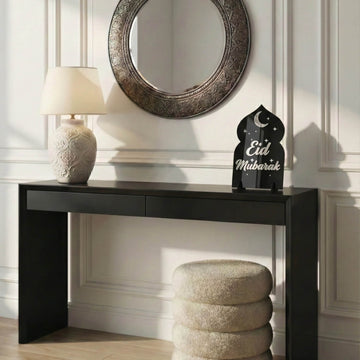 Déco de table cosmique Aïd Moubarak – Support lune et étoiles