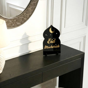Déco de table cosmique Aïd Moubarak – Support lune et étoiles