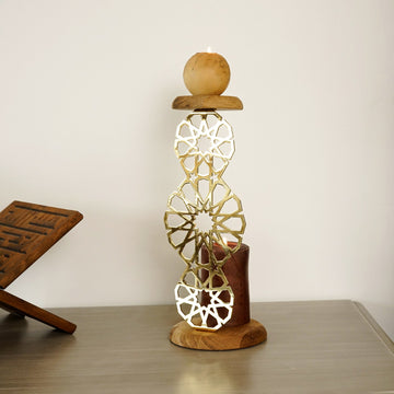 geometric-islamic-candle-holder-shiny-gold-elegant-islamic-home-decor-islamicwallartstore