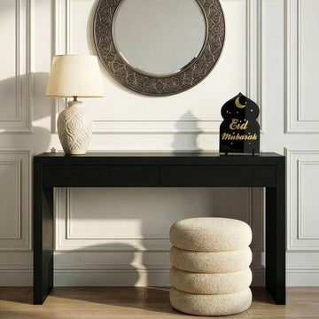 Déco de table cosmique Aïd Moubarak – Support lune et étoiles