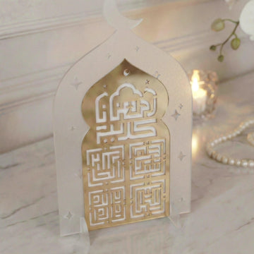 حامل «رمضان كريم» بالخط الكوفي – سبحان الله، الحمد لله، الله أكبر، لا إله إلا الله