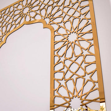 Home Mihrab Ideas - Wooden Islamic Wall Art | Elegant Prayer Room Decor - Islamic Wall Art Store