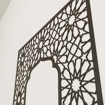 Home Mihrab Ideas - Wooden Islamic Wall Art | Elegant Prayer Room Decor - Islamic Wall Art Store