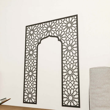 Home Mihrab Ideas - Wooden Islamic Wall Art | Elegant Prayer Room Decor - Islamic Wall Art Store