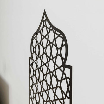 Home Prayer Niche Interior Mihrab - Islamic Gift | 8 - Pointed Star Motif - Islamic Wall Art Store