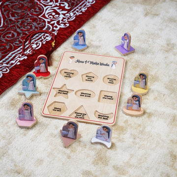 How I Make Wudu – Islamic Education Through Play | Islamic Art Decor for Children - Islamic Wall Art Store