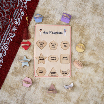 How I Make Wudu – Islamic Education Through Play | Islamic Art Decor for Children - Islamic Wall Art Store