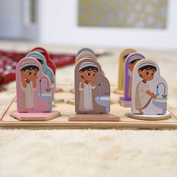 How I Make Wudu – Islamic Education Through Play | Islamic Art Decor for Children - Islamic Wall Art Store