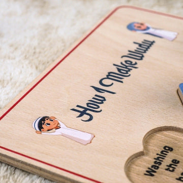 How I Make Wudu – Islamic Education Through Play | Islamic Art Decor for Children - Islamic Wall Art Store