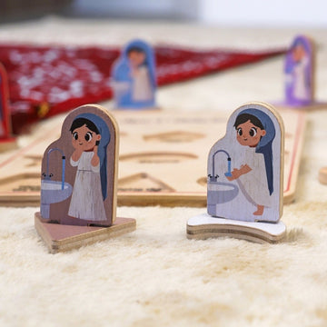 How I Make Wudu – Islamic Education Through Play | Islamic Art Decor for Children - Islamic Wall Art Store