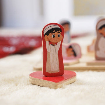 How I Pray for Kids – Islamic Play Art Decor | Help Kids Love Salah - Islamic Wall Art Store