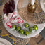 Marble crescent moon tray with dates and sweets, shared by @my.red.notebook