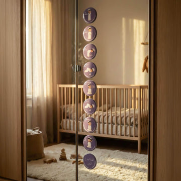 Wudu & Salah Visual Guide – 3D Resin Sticker for Kids
