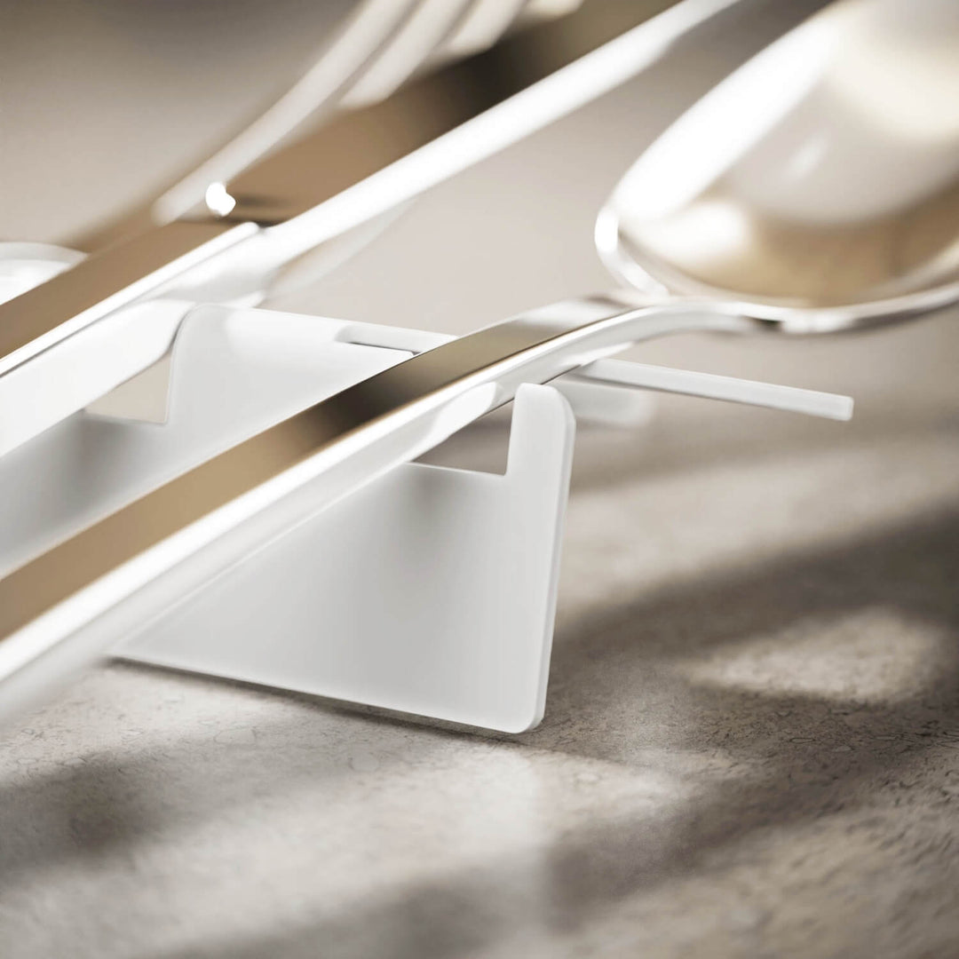 Crescent Moon Metal Cutlery Holder – Ramadan Table Decor