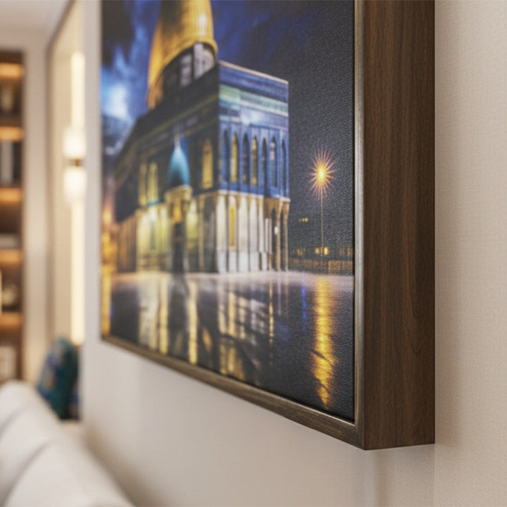 islamic-gift-masjid-al-aqsa-fabric-painting-wall-art-islamicwallartstore