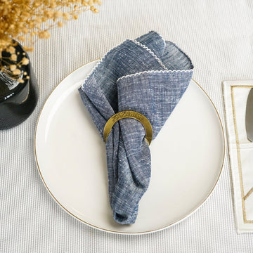 Islamic Napkin Holder - Circular Thuluth Bismillah | Elegant Dining Table Decor - Islamic Wall Art Store