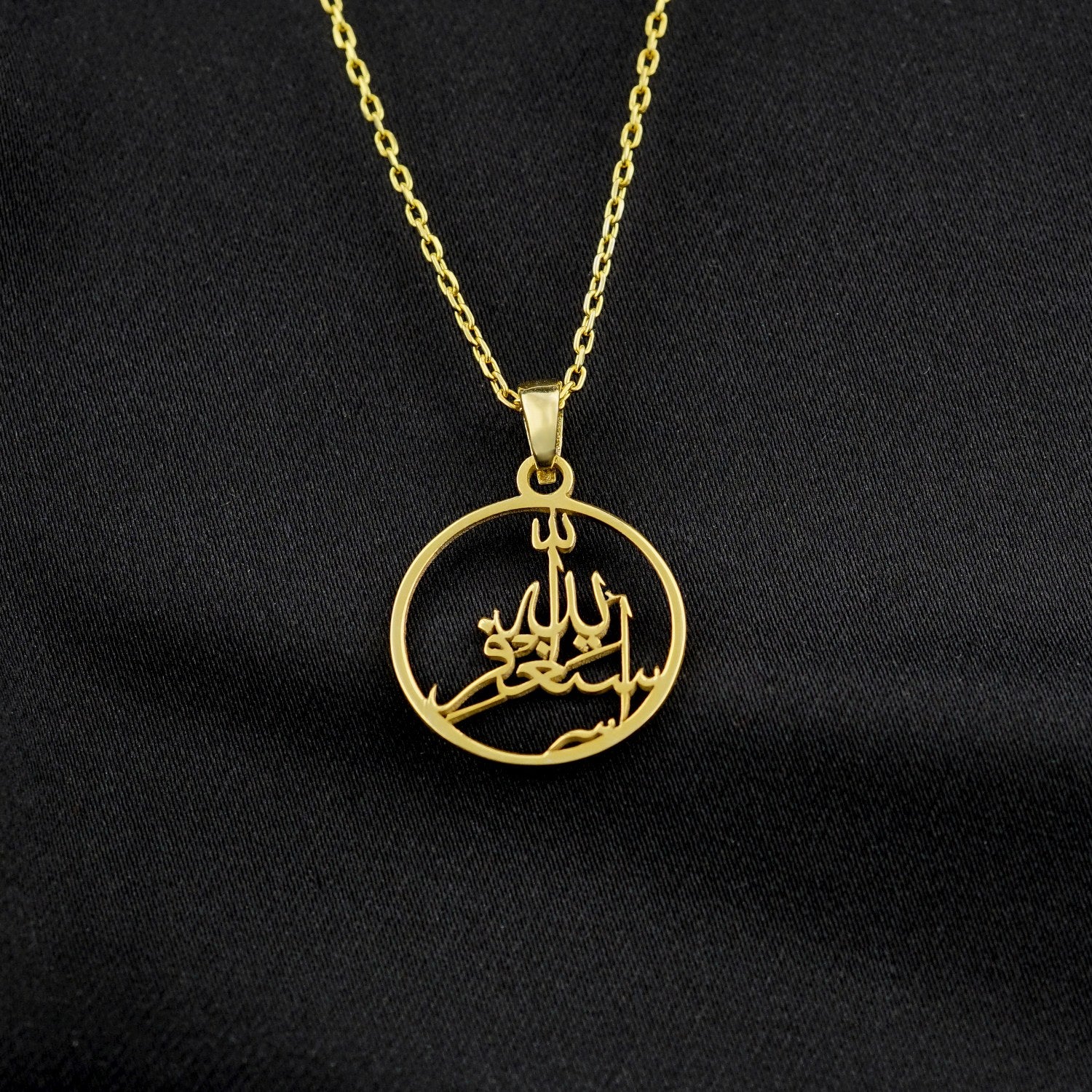 18k gold plated pendant online