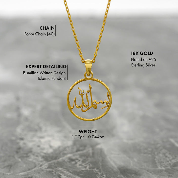 islamic-necklace-bismillah-written-18k-gold-plated-silver-pendant-beautiful-muslim-jewelry-ideal-gift-for-eid-islamicwallartstore